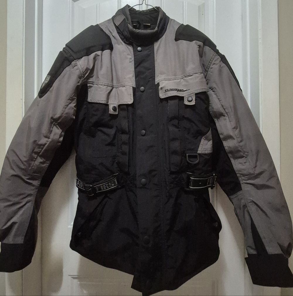Mens First Gear  Kilimanjaro Motorcyle Jacket Size Large